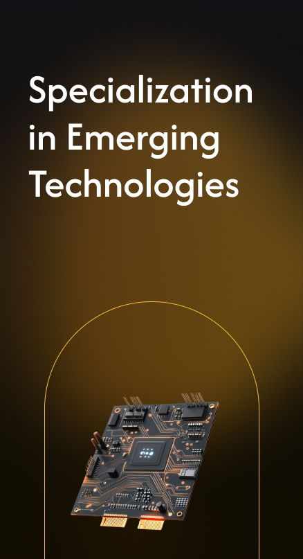 Specialization in Emerging Technologies